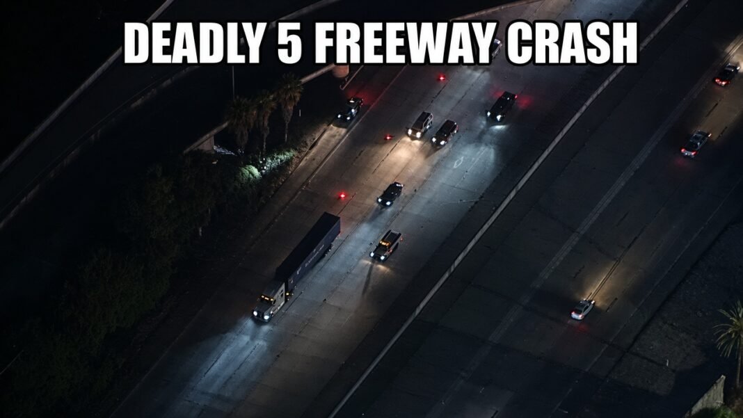 2 Killed, 2 Injured in 5 Freeway Crash in Anaheim 5 Freeway crash in Anaheim near Lincoln Avenue