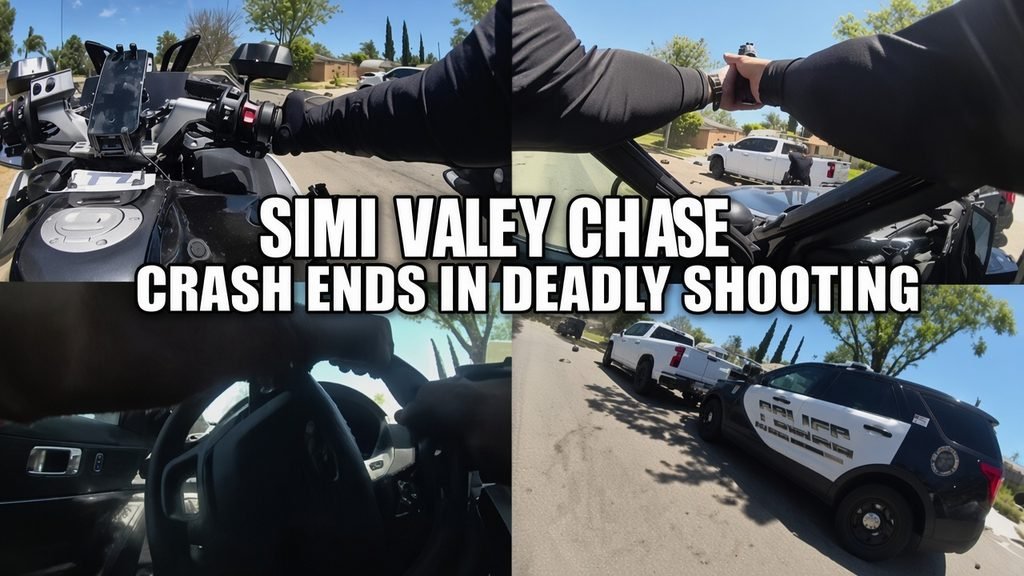 Simi Valley police chase ends in a crash and fatal shooting